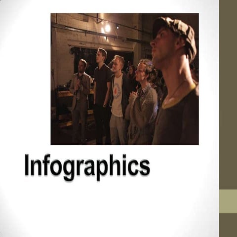 Presenting information; infographics