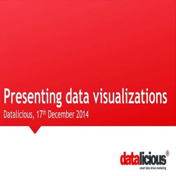 Presenting Data Visualizations to Clients
