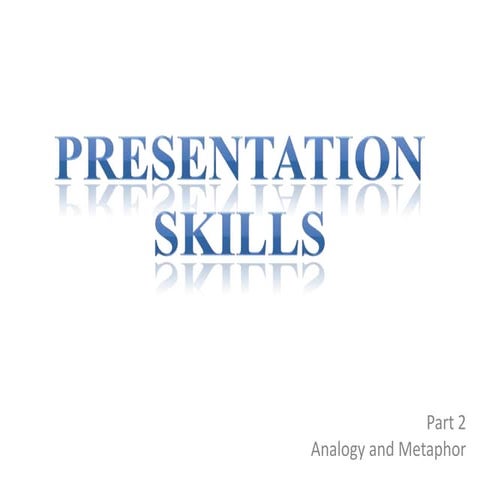 Analogies & Models in Science Education | PPT
