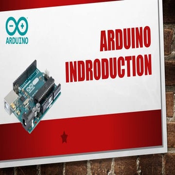 presentation show about arduino | PPT