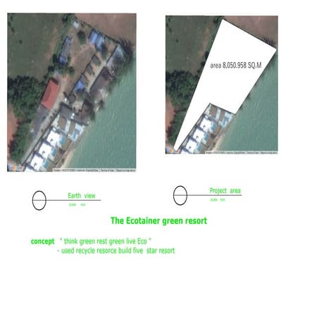 Present no1 231215 Ecotainer resort project | PDF