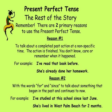 Present perfect