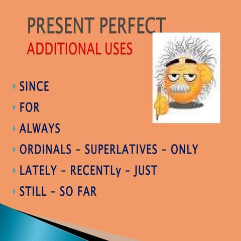 Present perfect For and Since