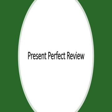 4 4 present perfect with unspecified time | PPTX