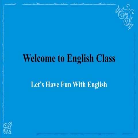 Present perfect tense