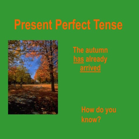 Present perfect tense.ppt