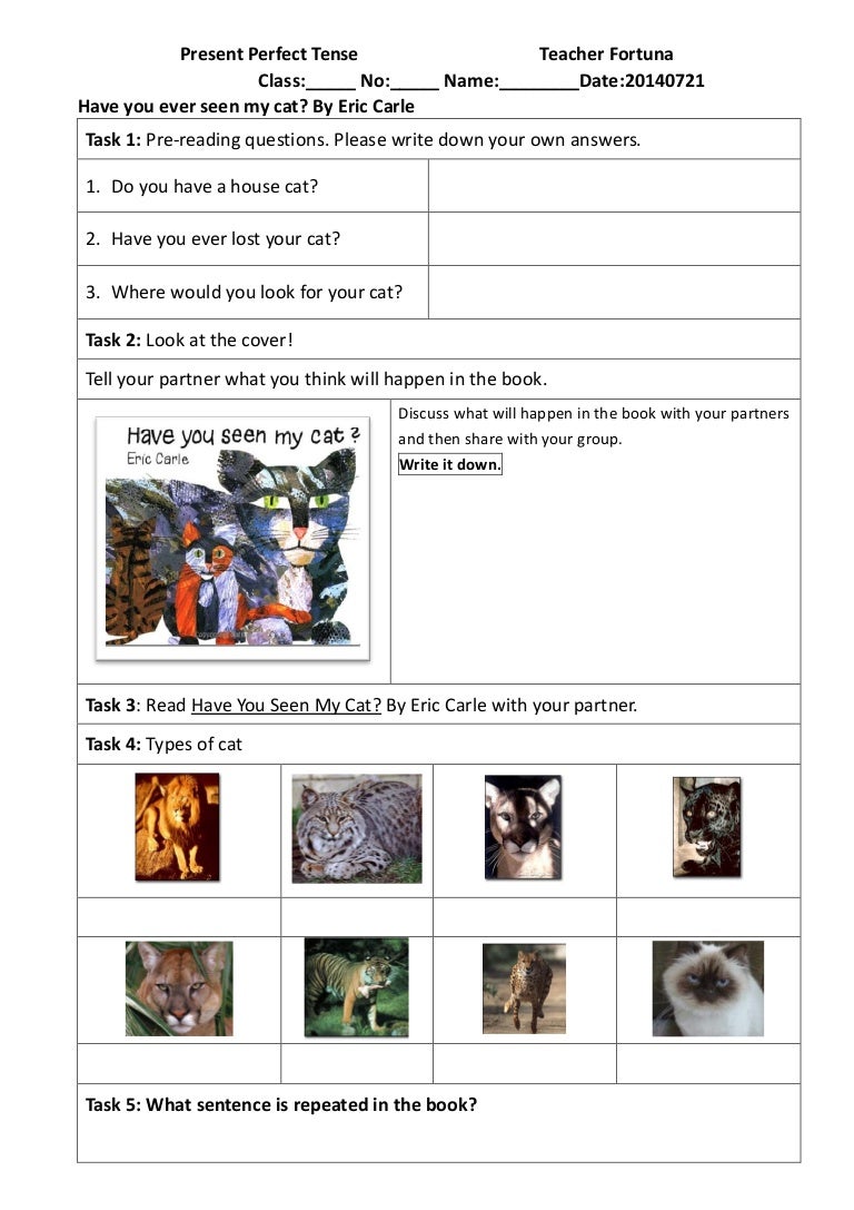 Present Perfect Tense Picture Book Have You Seen My Cat present-perfect-tense-picture-book-have-you-seen-my-cat