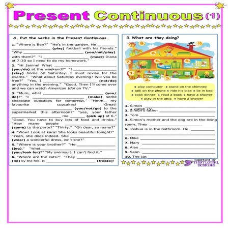 Present progressive 1 | DOC