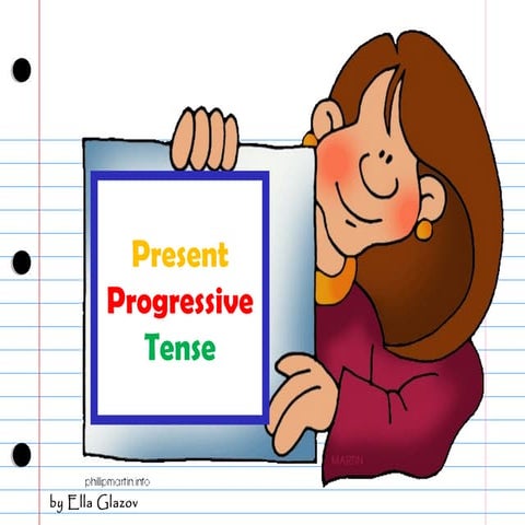 Present progressive  mine