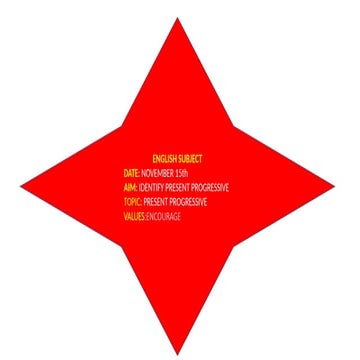 Present progressive | PPTX