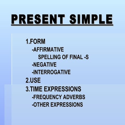 Present Simple