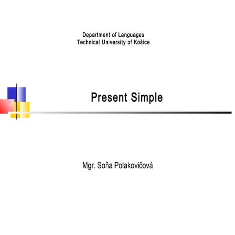 Present simple | PPT