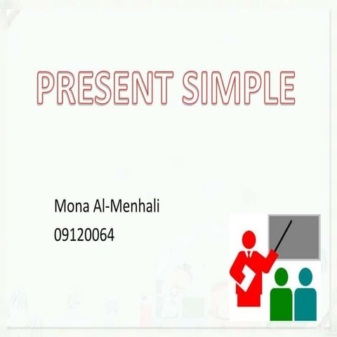 Present simple