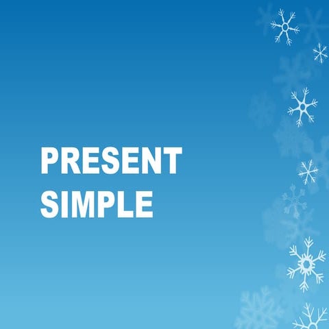 Present simple