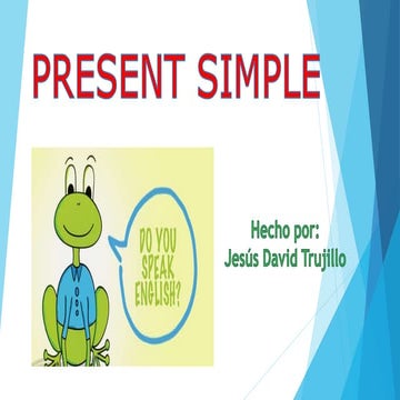 Present simple   slide share