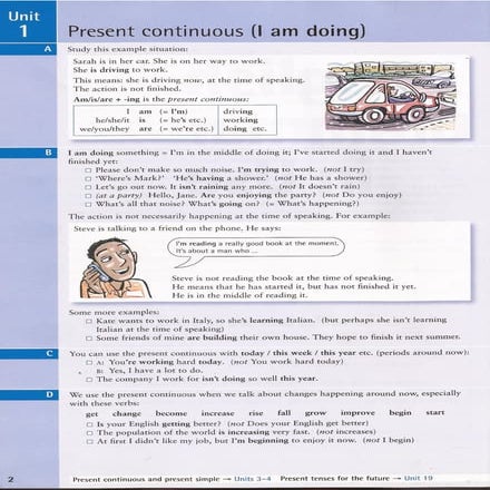 Present simple and continuous | PDF