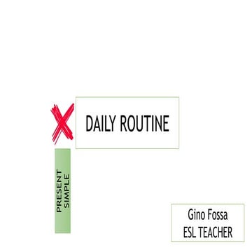 Common Verbs Daily Routine for begginners pptx | PPTX
