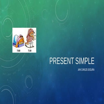 Present simple, past simple and object pronouns
