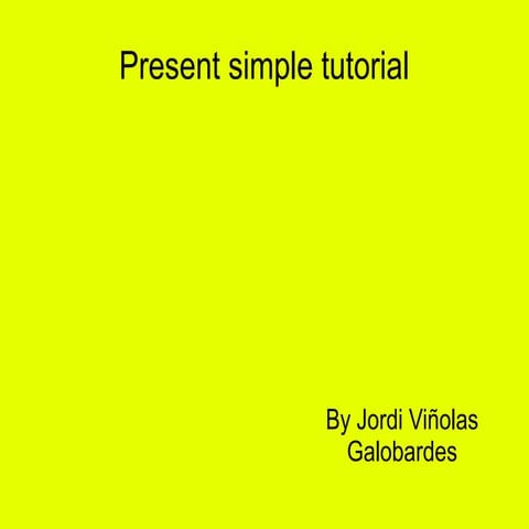 Presentsimpletoturial | PPT