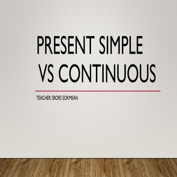 Present Simple VS Present Continuous.pdf