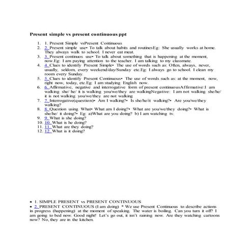 Present simple vs present continuous ppt.docx