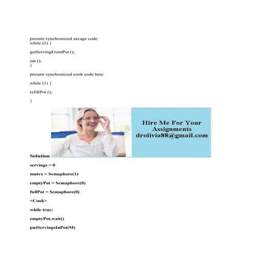 present synchronized savage code while (1) {  getServingFromPot ()- ea.docx