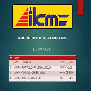 asas berkaitan komponen enjin