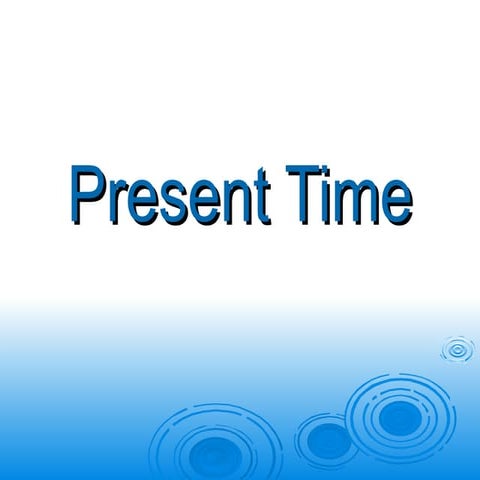 present tense present tense vs present continous.ppt