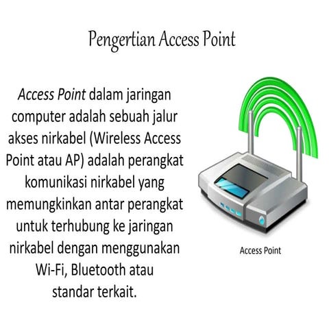 Konfugurasi Access Point Mode Repeater dan WDS