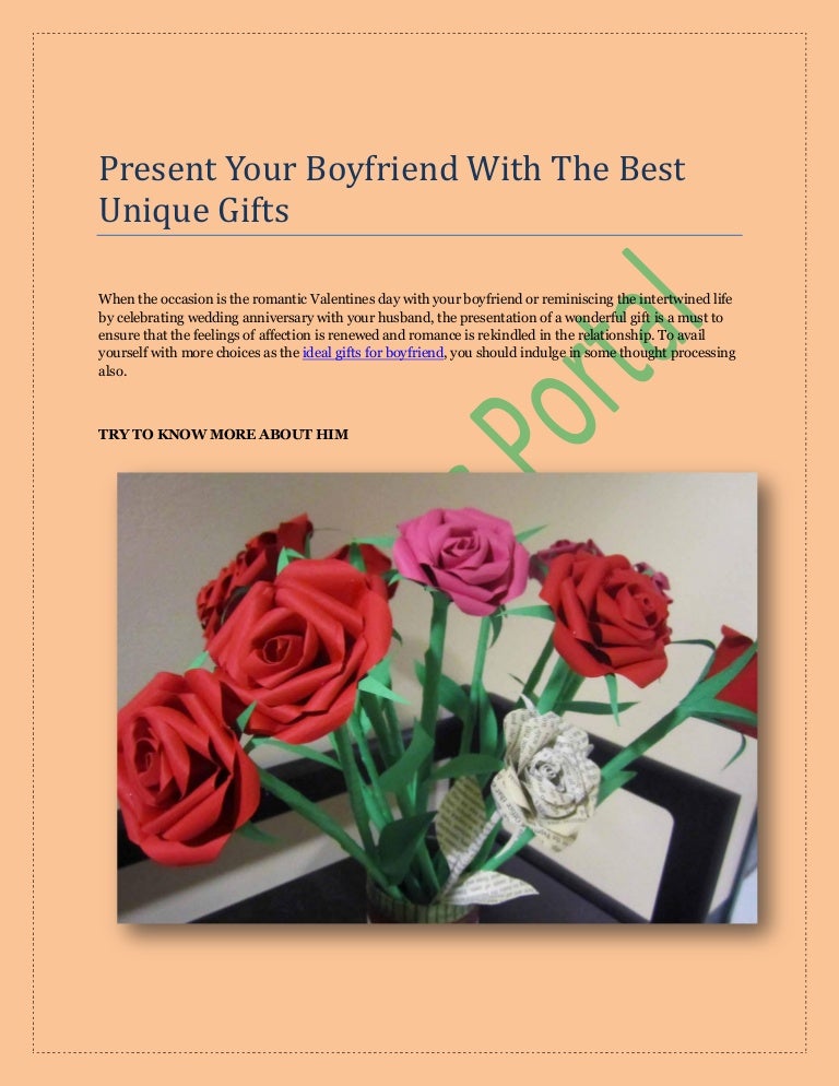 wonderful gift for boyfriend