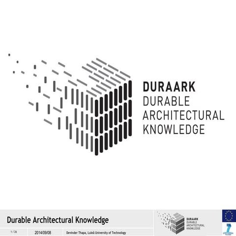 Preservation of 3 d objects of buildings