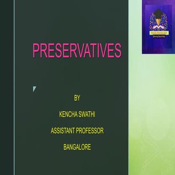 Preservatives