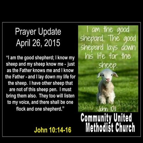 Slides for April 26, 2015