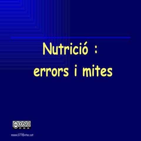 Nutrició bàsica