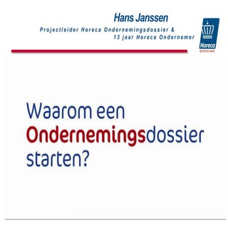 ODSC 6/11/2014 Ondernemingsdossier ...