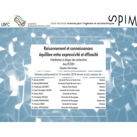 Habilitation to conduct research (Habilitation à diriger des recherches)