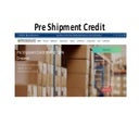 Pre Shipment Credit | PPTX