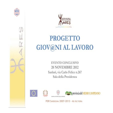 Progetto Giov@ni al lavoro
