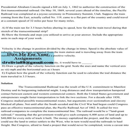 Presidential Abraham Lincoln signed a bill on July 1, 1862 to author.pdf