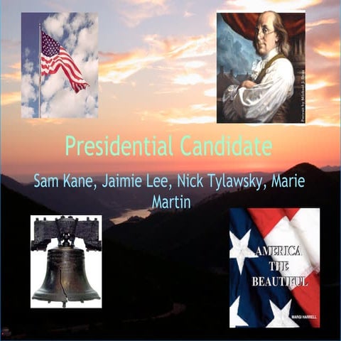 Presidential Canidate