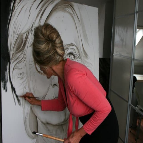 Presidential Elections 2016 Hillary Clinton Part I Saskia Vugts Portretschilder