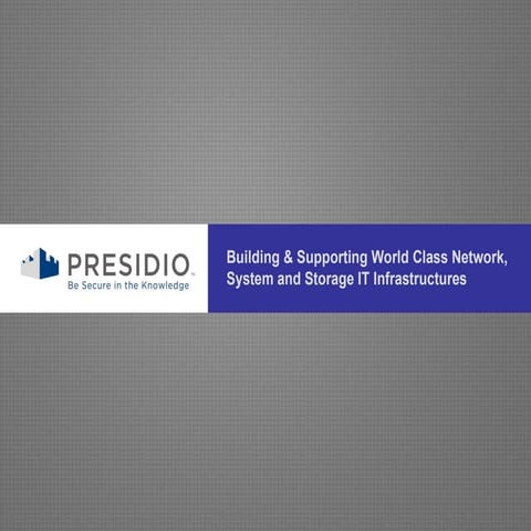 Presidio Networked Solutions Updated 12 15