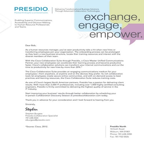 Sales collateral | PDF