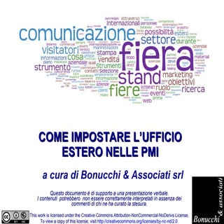 COME IMPOSTARE L’UFFICIO ESTERO NEL...