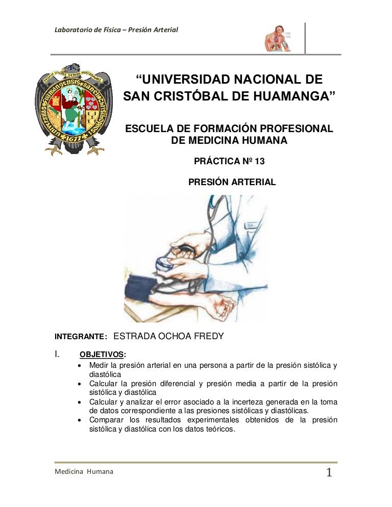 Sistólica más de 100 diastólica