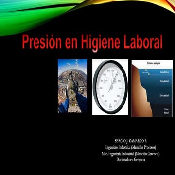 Presión en laboral