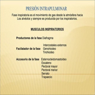 Presiones Pulmonares