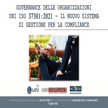 Governance delle organizzazioni: le coordinate normative e le ultime ...