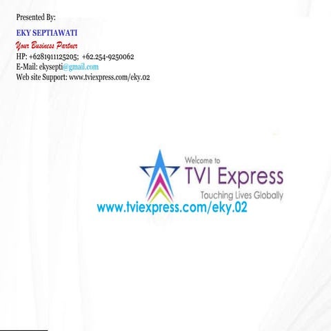 Presentasi tvi-express-eddy sy | PPT