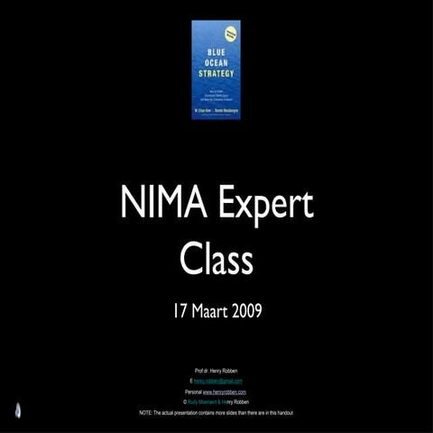 Presntatie Henry Robben